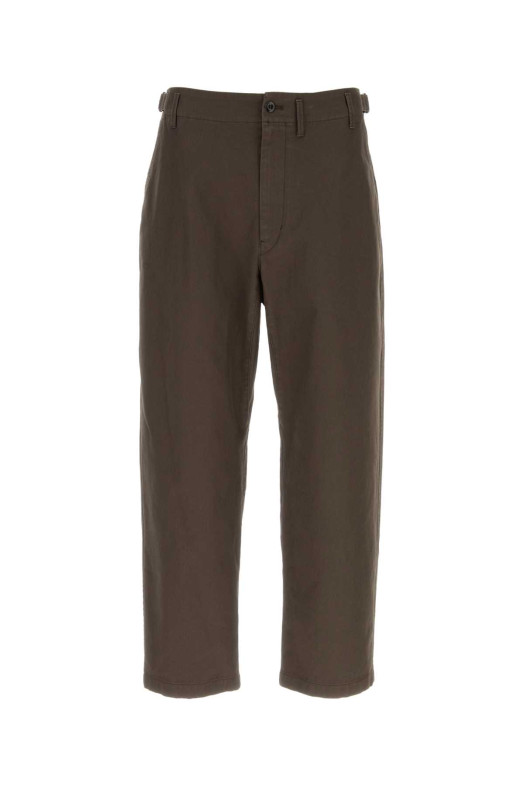 Brown cotton pant LEMAIRE (PA1342LF1452)