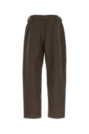 Brown cotton pant LEMAIRE (PA1342LF1452)