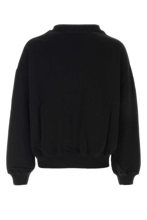 Black cotton sweatshirt Black PALM ANGELS (PAMBA004FL006)