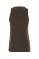 Brown cotton blend Elana tank top THE ROW (R000685K817)