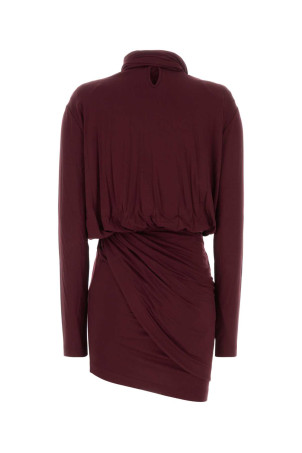 Burgundy jersey dress BLUMARINE (RF6079J16182A877A)