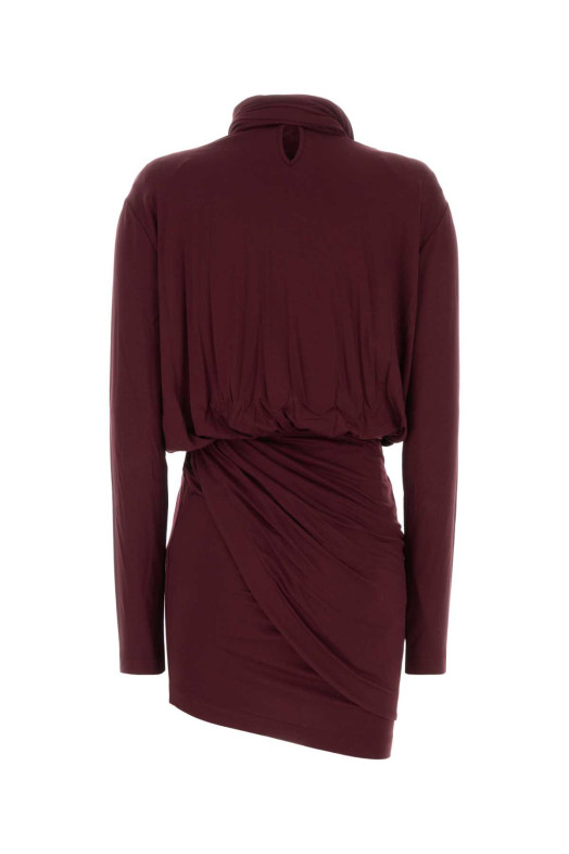 Burgundy jersey dress BLUMARINE (RF6079J16182A877A)