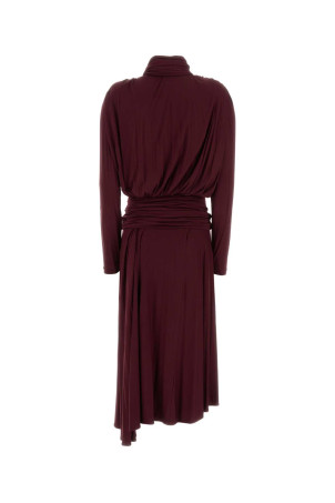Burgundy jersey dress BLUMARINE (RF6081J16182A875A)