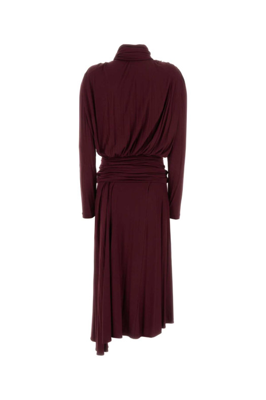 Burgundy jersey dress BLUMARINE (RF6081J16182A875A)