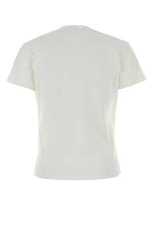 White cotton t-shirt White DSQUARED (S72GD0633D20106)