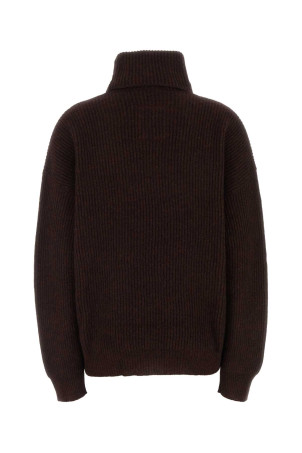 Chocolate wool Raccoon sweater UMA WANG (UK7163)