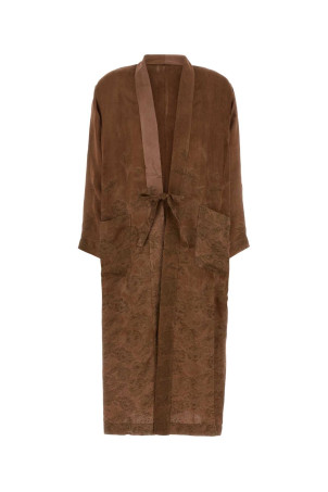 Antiqued pink viscose Corry coat UMA WANG (UW8051)