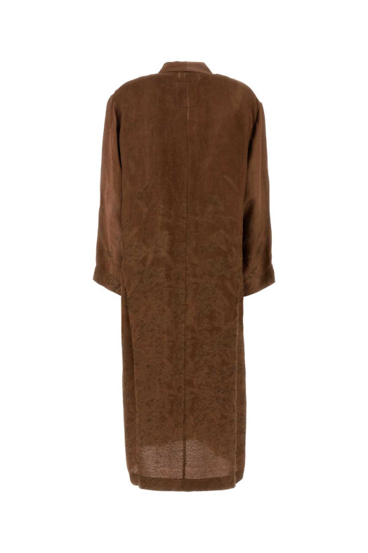 Antiqued pink viscose Corry coat UMA WANG (UW8051)