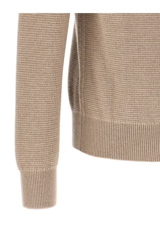 Футболка-поло Oasi Cashmere, бежевого цвета ZEGNA UIK74A4145N92