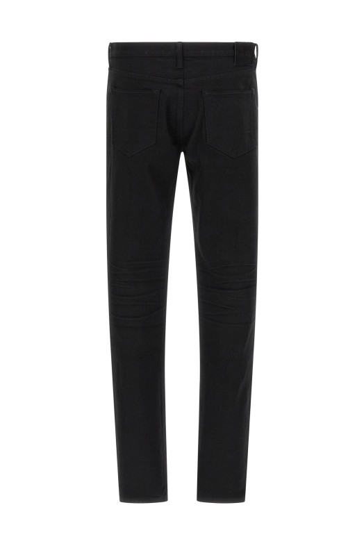 Straight leg jeans Black