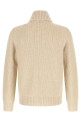 Wool and cashmere cardigan Beige