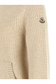 Wool and cashmere cardigan Beige