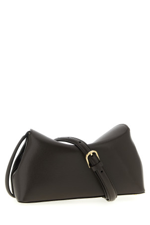 'T-lock' clutch Brown