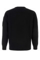 Black wool blend sweater Black C.P. COMPANY (21CMKN096A110149A)