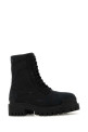 Ботильоны Combat Strike из сланцевого полотна, черные, BALENCIAGA (845015W2H11)