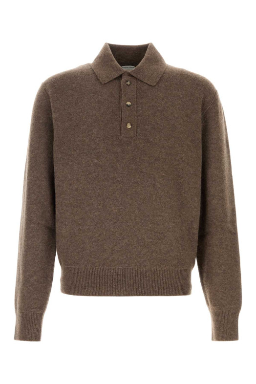Brow wool blend polo shirt BOTTEGA VENETA (A005BIV6UX0)