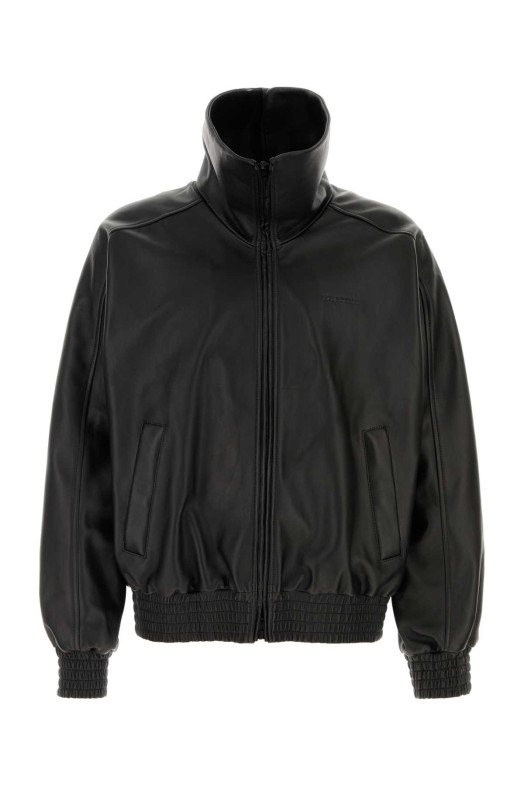 Black leather jacket Black BALENCIAGA (A009GETVS05)
