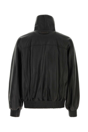 Black leather jacket Black BALENCIAGA (A009GETVS05)