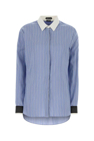 Embroidered silk shirt TOM FORD (CA3404FAX1777)