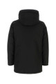 Черная пуховая куртка из смешанного хлопка, черная, WOOLRICH (CFWOOU0483MBUT0001)