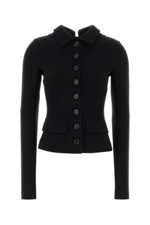 Black wool blazer Black DOLCE & GABBANA (F27LPTHU2BB)