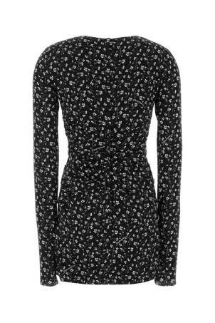 Printed stretch silk mini dress DOLCE & GABBANA (F633ATFSAE5)
