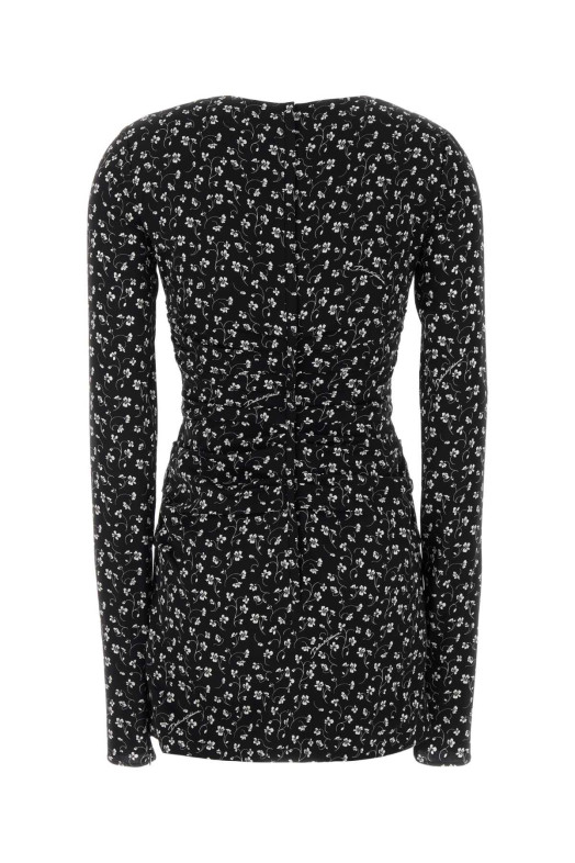 Printed stretch silk mini dress DOLCE & GABBANA (F633ATFSAE5)