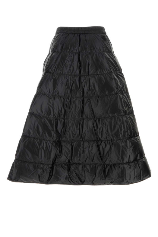 Black nylon skirt Black MONCLER (L20932D00051597YG)