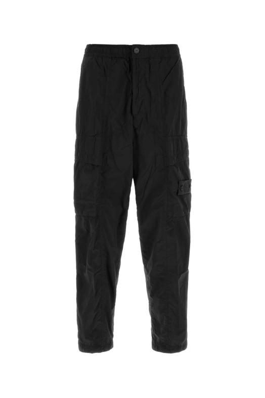 Black nylon cargo pant Black STONE ISLAND (L2S153100026S00F6)
