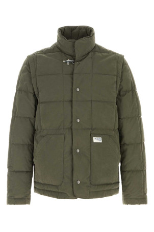 Army green cotton blend down jacket FAY (MAM36531270YQJ)