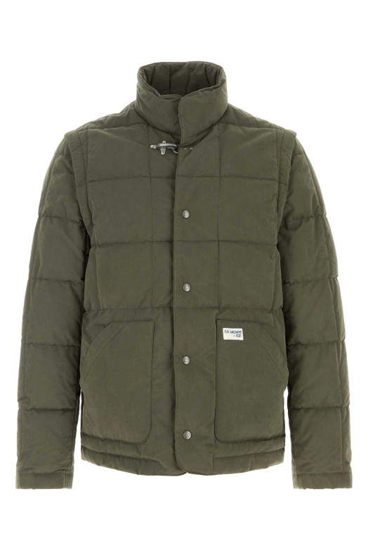 Army green cotton blend down jacket FAY (MAM36531270YQJ)