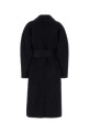 Midnight blue wool blend Harvard coat SOEUR (MAN0503HARVARD)