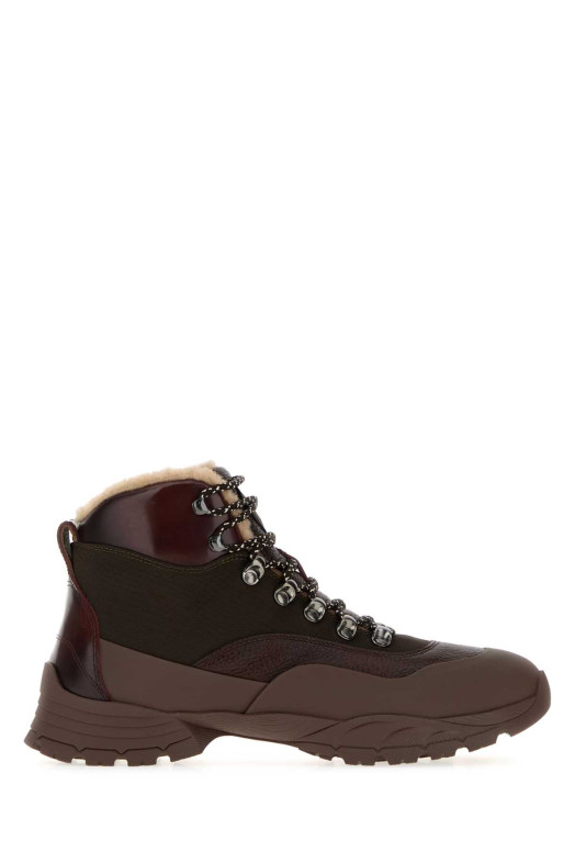 Brown ankle boots BRUNELLO CUCINELLI (MZUNKMI339)