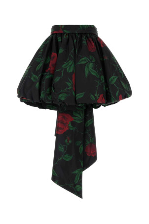 Printed taffeta mini skirt BLUMARINE (NF6048T961A4G138A)