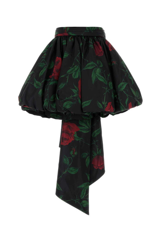 Printed taffeta mini skirt BLUMARINE (NF6048T961A4G138A)