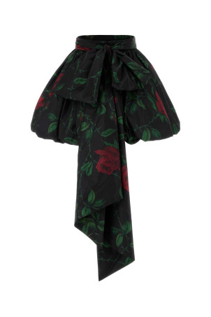 Printed taffeta mini skirt BLUMARINE (NF6048T961A4G138A)