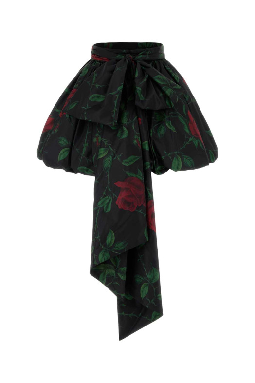 Printed taffeta mini skirt BLUMARINE (NF6048T961A4G138A)