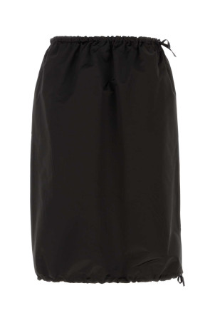 Black duchesse skirt Black PRADA (P10D6SOOO1653)