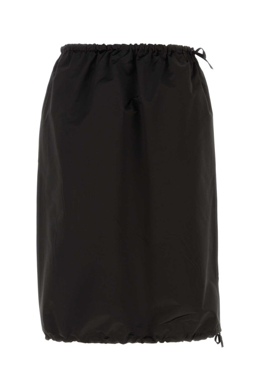 Black duchesse skirt Black PRADA (P10D6SOOO1653)