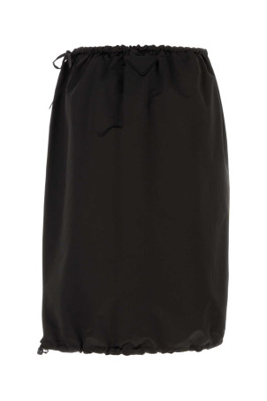 Black duchesse skirt Black PRADA (P10D6SOOO1653)