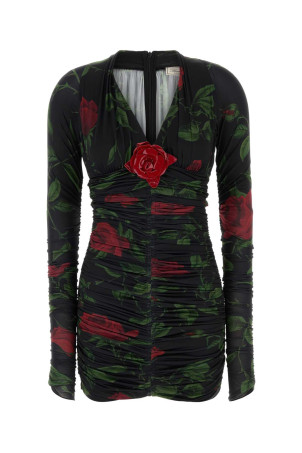 Printed jersey mini dress BLUMARINE (RF6242J1620)
