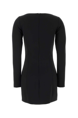 Black stretch crepe mini dress BLUMARINE (RF6249T31912A923A)