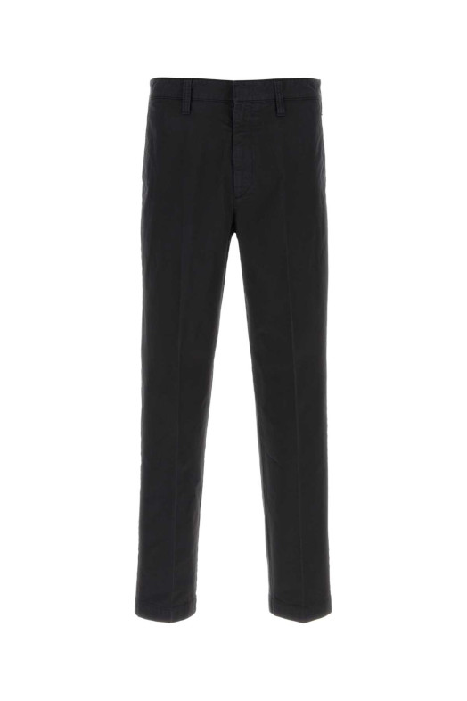 Midnight blue cotton pant Blue PRADA (SPH571SOOO6356)
