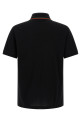 'Nastro Web' polo shirt Black