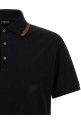 'Nastro Web' polo shirt Black