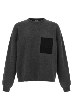 3D 'Anagram' sweatshirt Gray