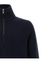 Wool and cashmere cardigan Blue