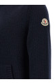 Wool and cashmere cardigan Blue