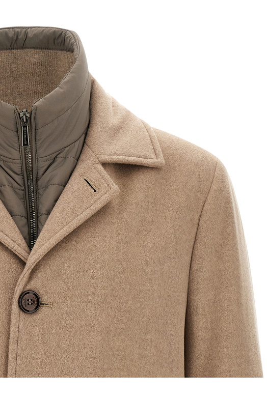 'Monferrato' coat Beige