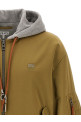 'Anagram' keychain bomber jacket Green